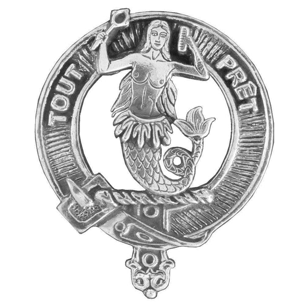 Murray (Mermaid) Scottish Clan Badge Sporran, Leather