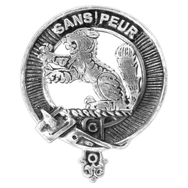 Sutherland Scottish Clan Badge Sporran, Leather