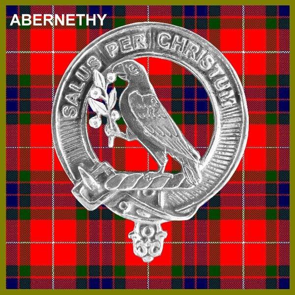 Abernethy Clan Crest Interlace Kilt Buckle, Scottish Badge  