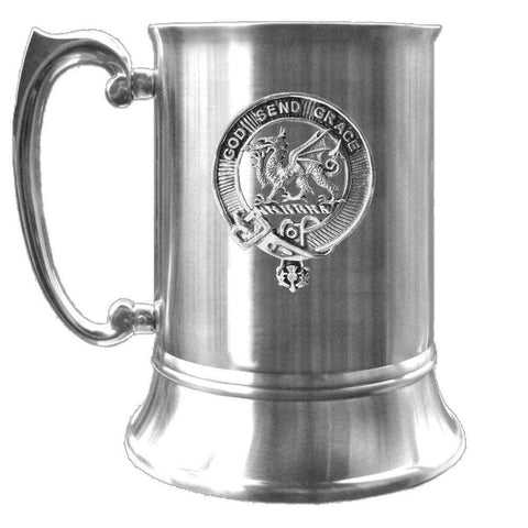 Crichton Scottish Clan Crest Badge Tankard