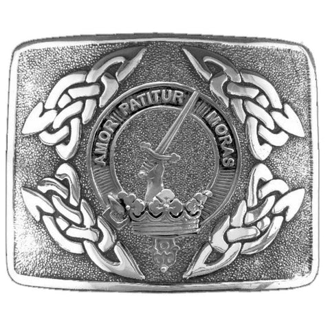 Lumsden Clan Crest Interlace Kilt Belt Buckle