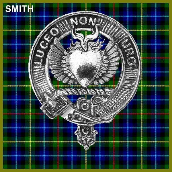 Smith Clan Crest Interlace Kilt Belt Buckle