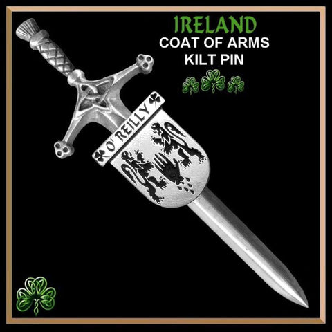 Reilly Irish Coat of Arms Kilt Pin