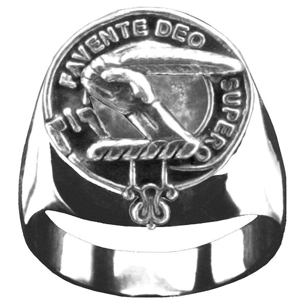 Mitchell Scottish Clan Crest Ring GC100  ~  Sterling Silver and Karat Gold