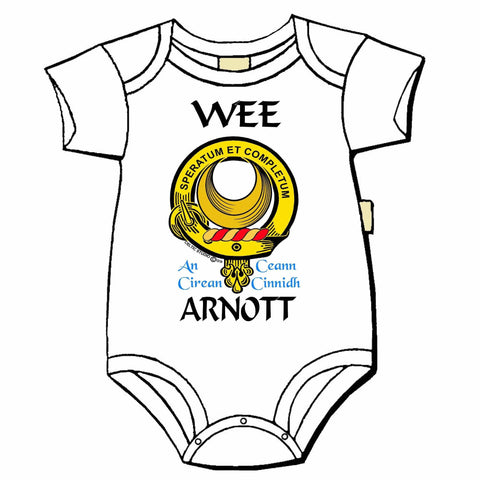 Arnott Scottish Clan Crest Baby Jumper
