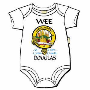 Douglas Scottish Clan Crest Baby Jumper