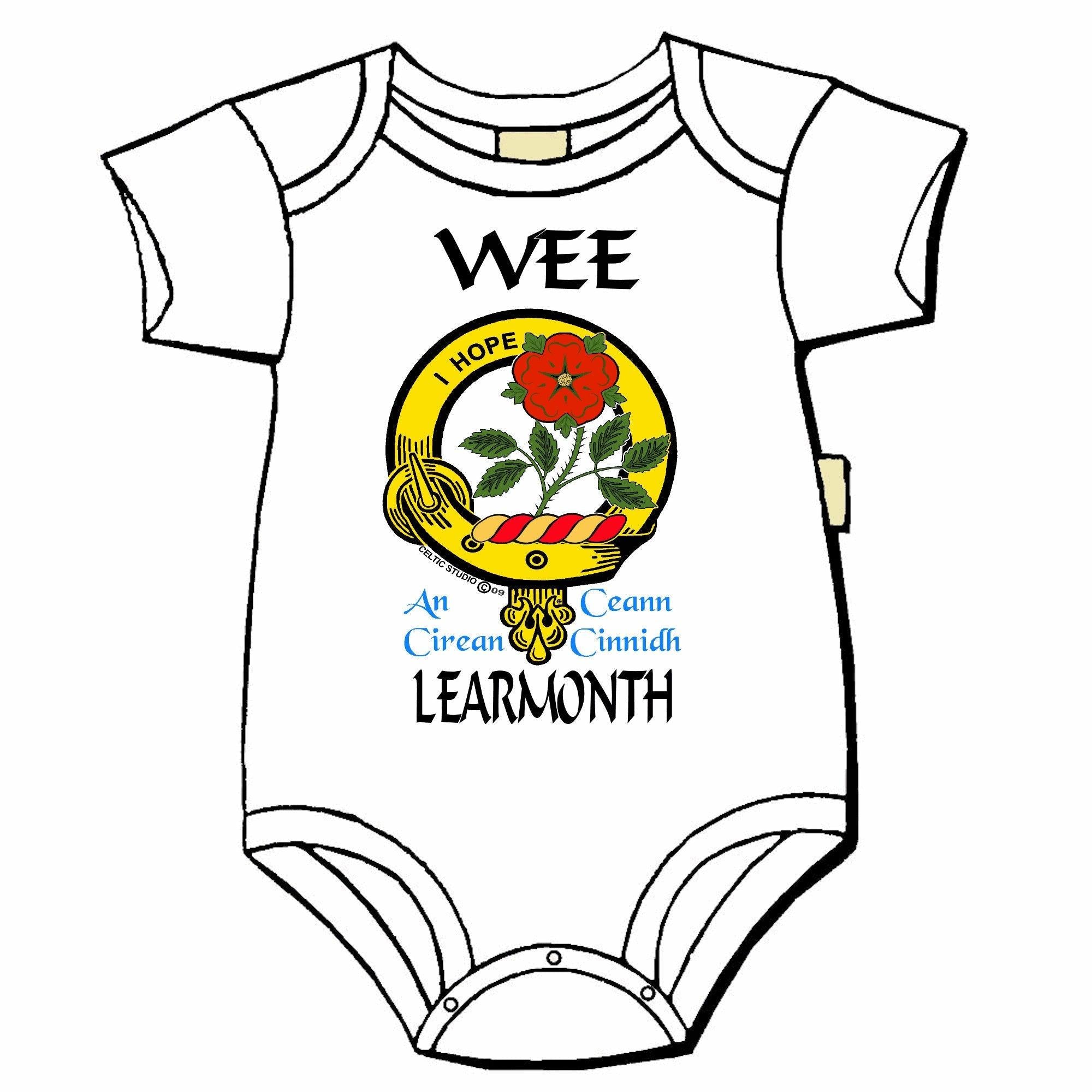 Learmonth Scottish Clan Crest Baby Jumper
