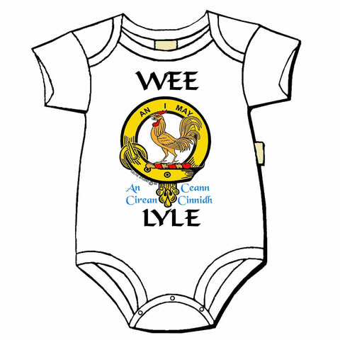 Lyle Scottish Clan Crest Baby Jumper