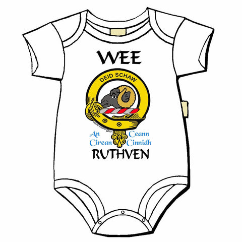 Ruthven Scottish Clan Crest Baby Jumper