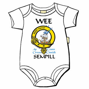 Sempill Scottish Clan Crest Baby Jumper