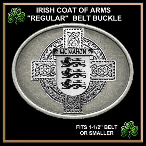 McMahon Irish Coat of Arms Regular Buckle