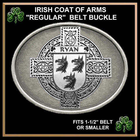 Ryan Irish Coat of Arms Regular Buckle