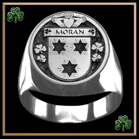 Moran Irish Coat of Arms Gents Ring IC100