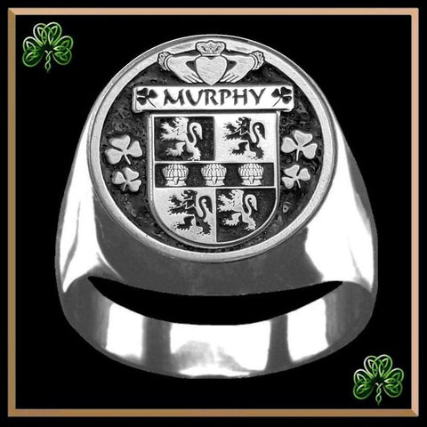 Murphy Irish Coat of Arms Gents Ring IC100