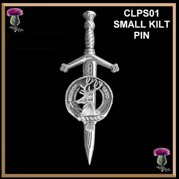 MacPhail Scottish Small Clan Kilt Pin ~ CKP01