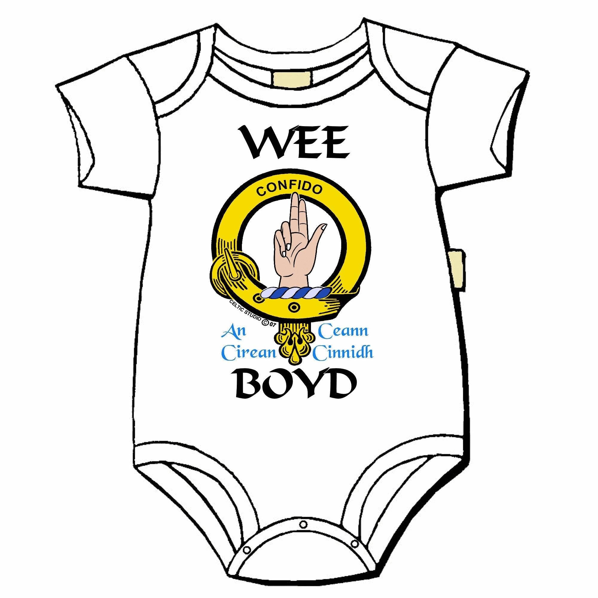Boyd  Scottish Clan Crest Baby Jumper