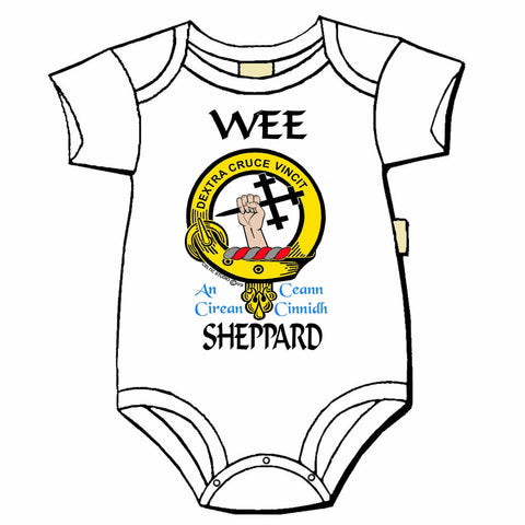 Sheppard Scottish Clan Crest Baby Jumper