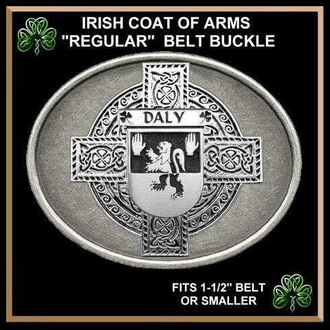 Daly Irish Coat of Arms Regular Buckle