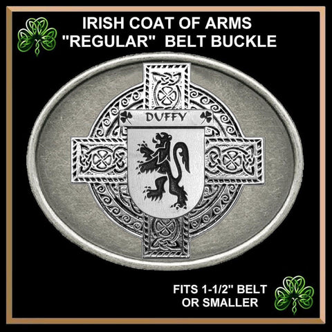 Duffy Irish Coat of Arms Regular Buckle