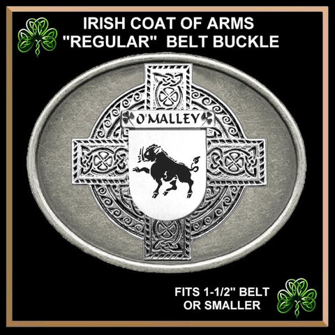 O'Malley Irish Coat of Arms Regular Buckle