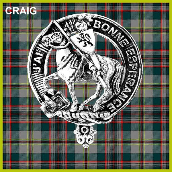 Craig Clan Crest Regular Buckle