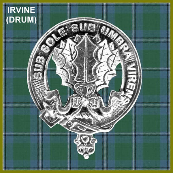 Irvine Drum Clan Crest Regular Buckle