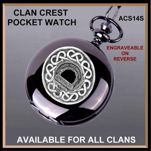 Grierson Scottish Clan Crest Pocket Watch