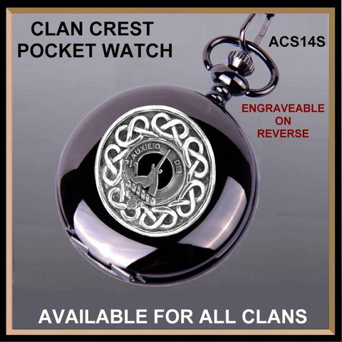 Muirhead Scottish Clan Crest Pocket Watch