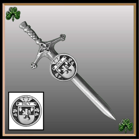 Daly Irish Coat of Arms Disk Kilt Pin