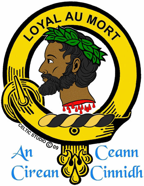 Adair Clan Crest Scottish Pendant  CLP02