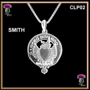 Smith Clan Crest Scottish Pendant CLP02