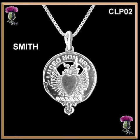 Smith Clan Crest Scottish Pendant CLP02