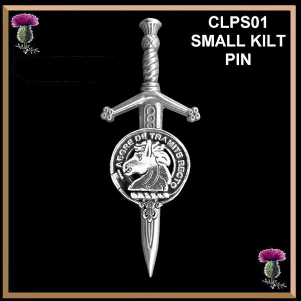 Horsburgh Scottish Small Clan Kilt Pin ~ CKP01