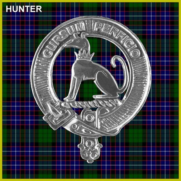 Hunter Clan Crest Regular Buckle