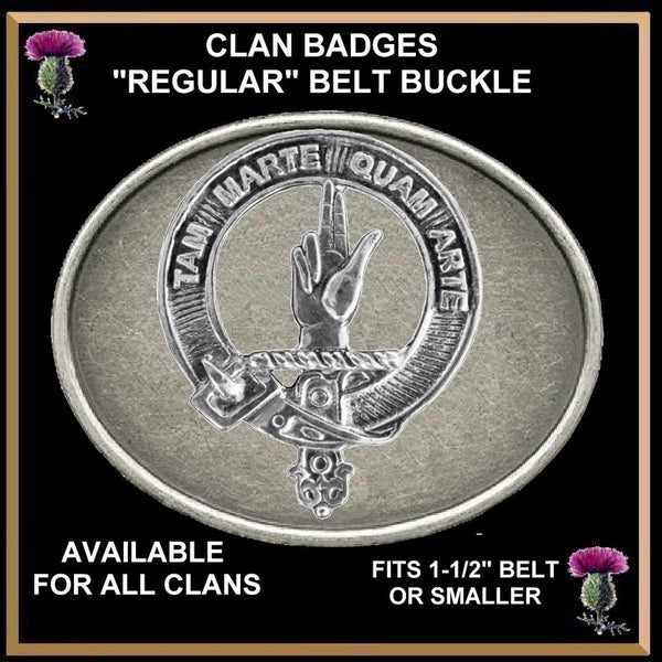 Logie Clan Crest Regular Buckle
