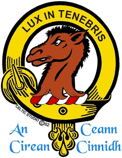 Fullerton Clan Crest Scottish Cap Badge CB02