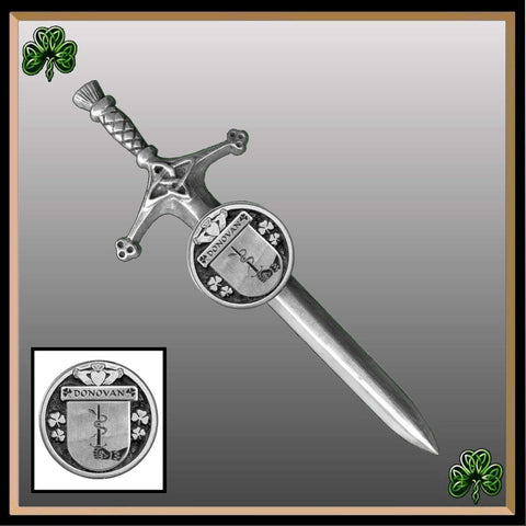 Donovan Irish Coat of Arms Disk Kilt Pin