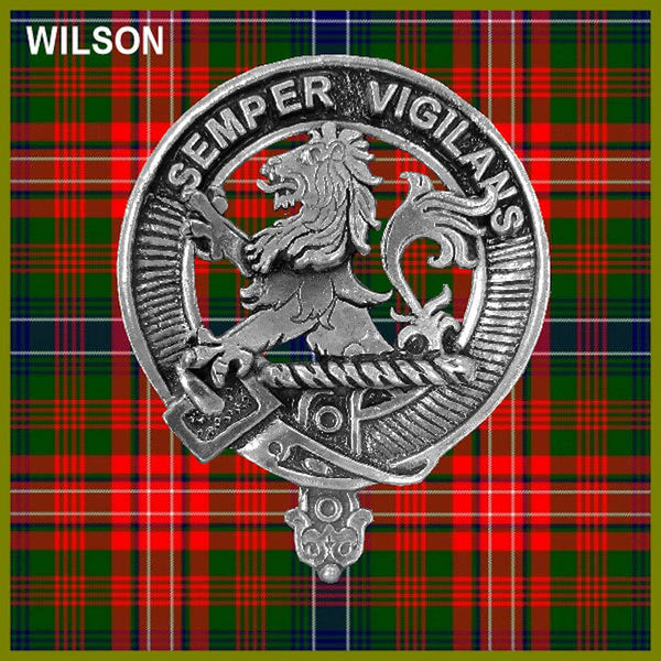 Wilson Lion Scottish Clan Crest Badge Tankard