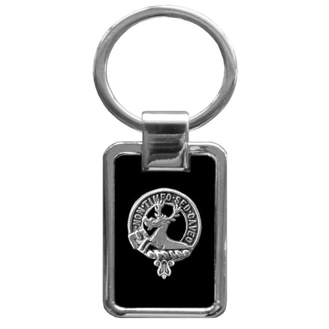 Strachan Clan Stainless Steel Key Ring