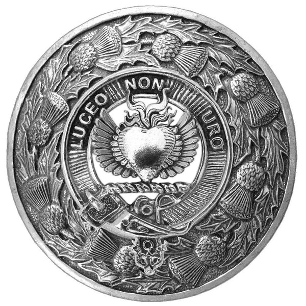 Smith Clan Badge Scottish Plaid Brooch