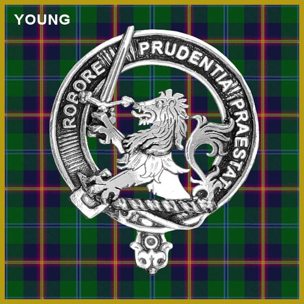 Young Scottish Clan Crest Badge Tankard