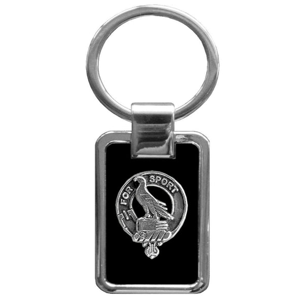 Clelland Clan Stainless Steel Key Ring