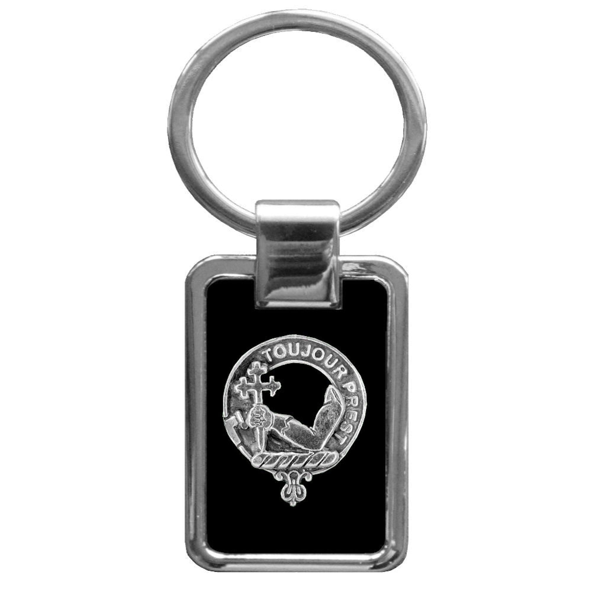 MacDonald (Dunnyveg) Clan Stainless Steel Key Ring