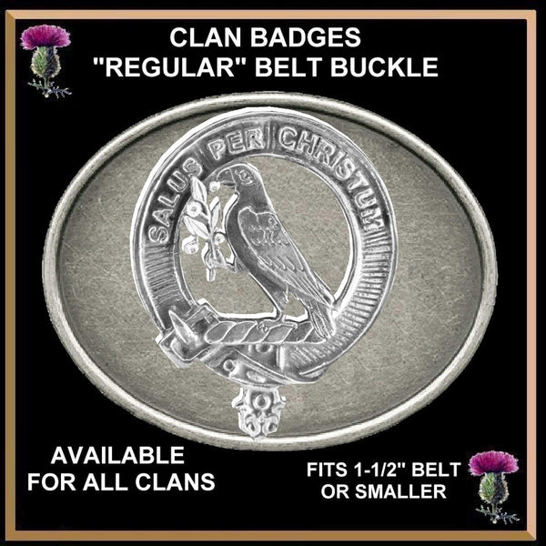 Abernethy Clan Crest Regular Buckle