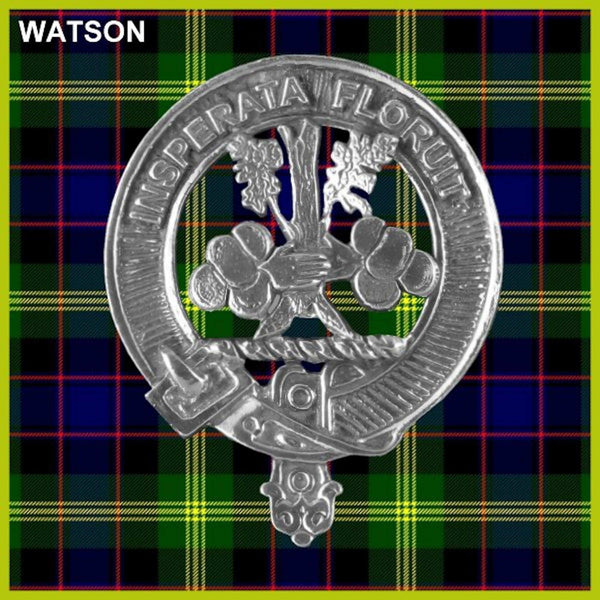 Watson Scottish Clan Crest Badge Dress Fur Sporran