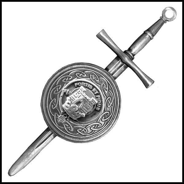 MacLachlan Scottish Clan Dirk Shield Kilt Pin