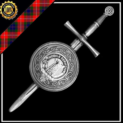 Spaulding Scottish Clan Dirk Shield Kilt Pin