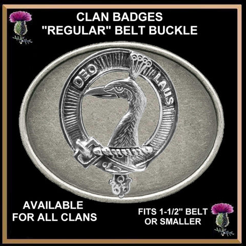 Arbuthnott Clan Crest Regular Buckle