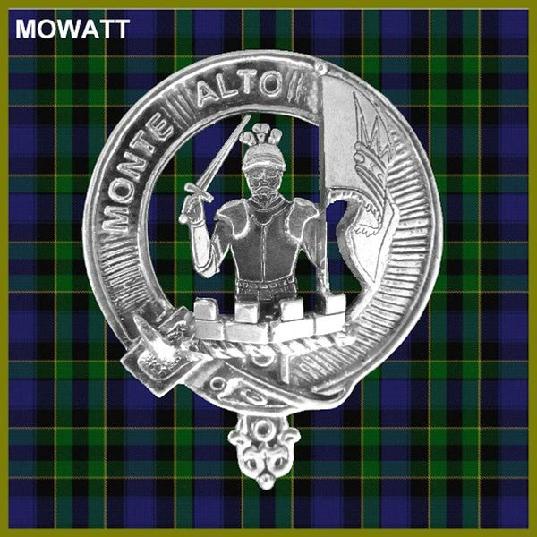 Mowatt Scottish Clan Crest Badge Dress Fur Sporran