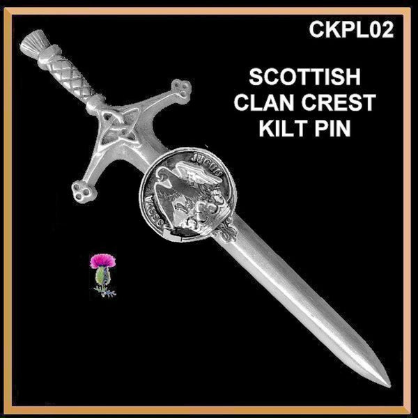 Hay Clan Crest Kilt Pin, Scottish Pin ~ CKP02